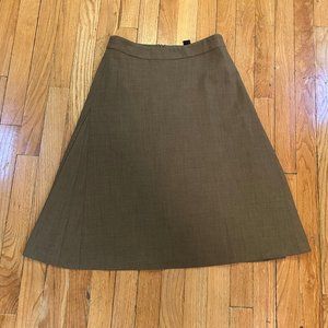 Banan Republic Circle Skirt, 96% wool